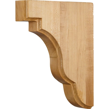 1-3/4 Wx7-1/2Dx9-1/2H Cherry Square Edge Corbel